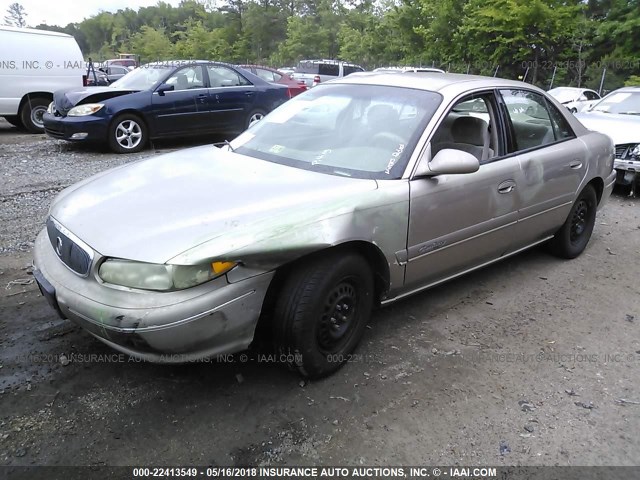 2G4WY52M2W1572406 - 1998 BUICK CENTURY LIMITED BEIGE photo 2