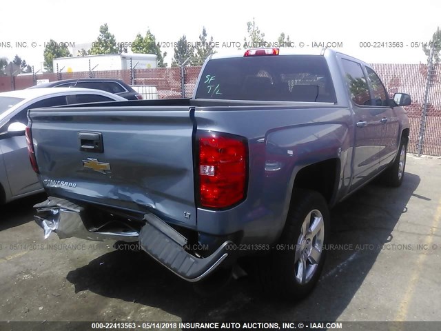 3GCPCREC7GG159567 - 2016 CHEVROLET SILVERADO C1500 LT BLUE photo 4