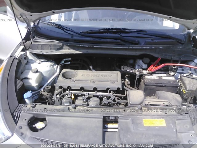 KM8JUCAC1BU261969 - 2011 HYUNDAI TUCSON GLS/LIMITED 银色 照片 10