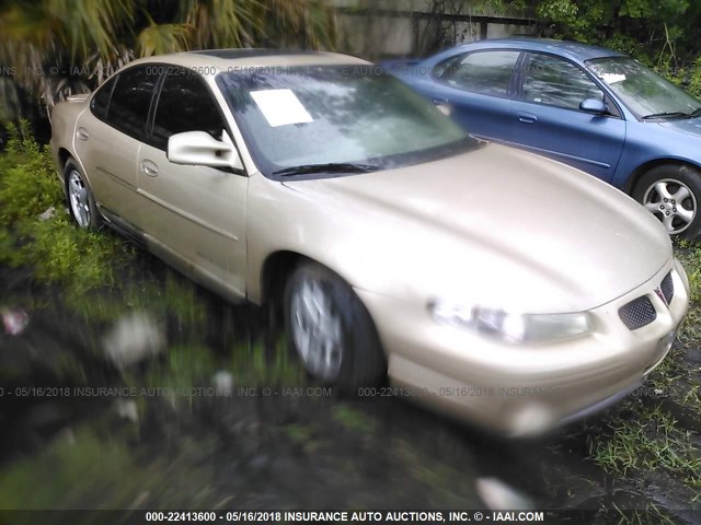 1G2WP52K62F102540 - 2002 PONTIAC GRAND PRIX GT GOLD photo 1