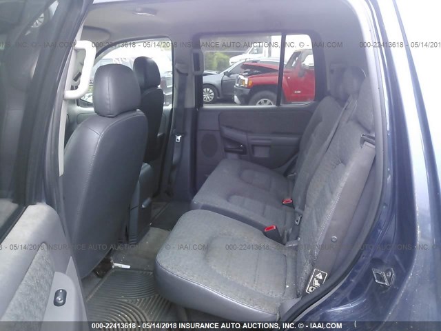 1FMZU72K23UC03712 - 2003 FORD EXPLORER XLS/XLS SPORT BLUE photo 8