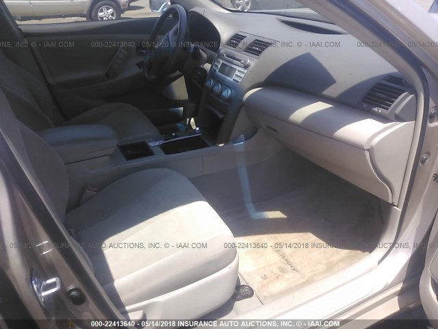4T1BE46K27U594812 - 2007 TOYOTA CAMRY NEW GENERAT CE/LE/XLE/SE GOLD photo 5