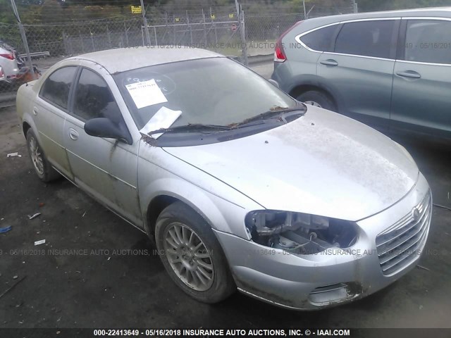 1C3EL56R66N129439 - 2006 CHRYSLER SEBRING TOURING SILVER photo 1