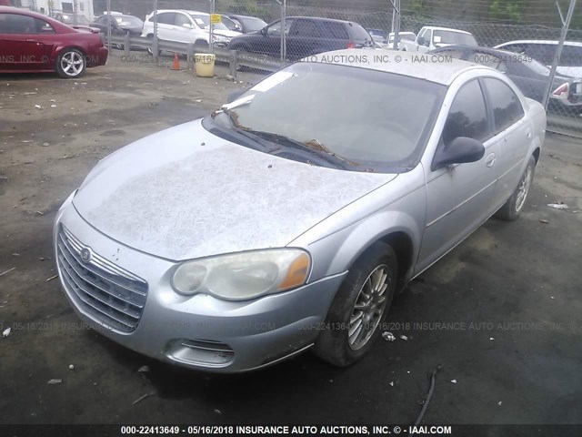 1C3EL56R66N129439 - 2006 CHRYSLER SEBRING TOURING SILVER photo 2