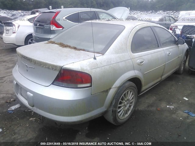 1C3EL56R66N129439 - 2006 CHRYSLER SEBRING TOURING SILVER photo 4