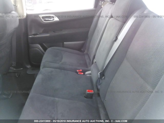 5N1AR2MNXDC651566 - 2013 NISSAN PATHFINDER S/SV/SL/PLATINUM 黑色 照片 8