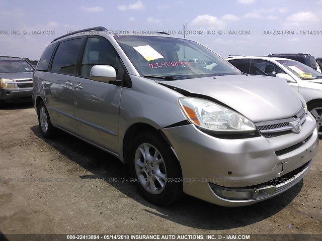 5TDZA22C54S198648 - 2004 TOYOTA SIENNA XLE/XLE LIMITED SILVER photo 1