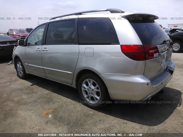 5TDZA22C54S198648 - 2004 TOYOTA SIENNA XLE/XLE LIMITED SILVER photo 3