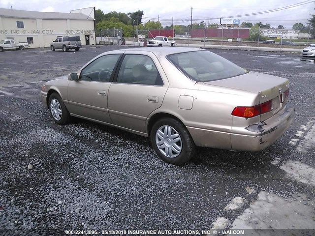 4T1BG22K11U039362 - 2001 TOYOTA CAMRY CE/LE/XLE 棕色 照片 3