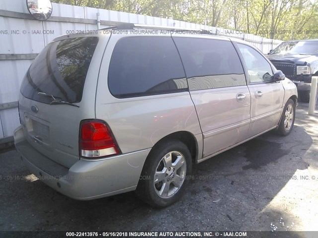 2FMDA58246BA03021 - 2006 FORD FREESTAR LIMITED SILVER photo 4