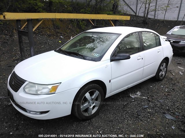 1G8AL55F86Z174211 - 2006 SATURN ION LEVEL 3 WHITE photo 2