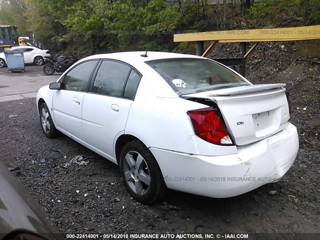 1G8AL55F86Z174211 - 2006 SATURN ION LEVEL 3 WHITE photo 3