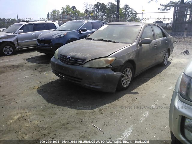 4T1BE32K53U698401 - 2003 TOYOTA CAMRY LE/XLE/SE ნაცრისფერი ფოტო 2