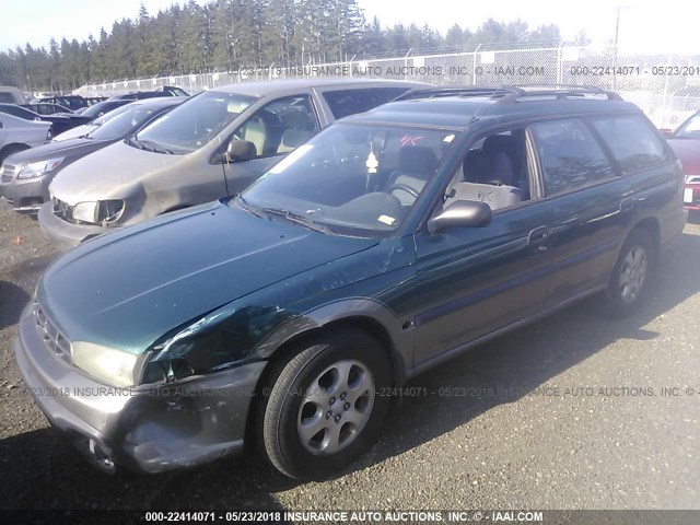 4S3BG685XW6629553 - 1998 SUBARU LEGACY 30TH ANN OUTBACK/LTD/SPT GREEN photo 2