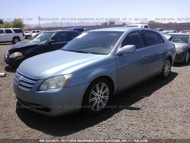 4T1BK36B37U180778 - 2007 TOYOTA AVALON XL/XLS/TOURING/LIMITED BLUE photo 2