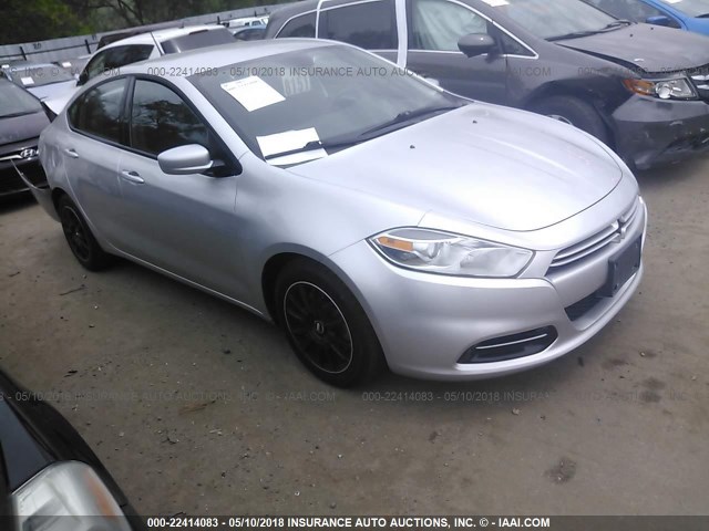 1C3CDFAH1DD335747 - 2013 DODGE DART SE/AERO SILVER photo 1