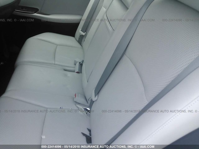 JTHBB1BA2A2018941 - 2010 LEXUS HS 250H SILVER photo 8