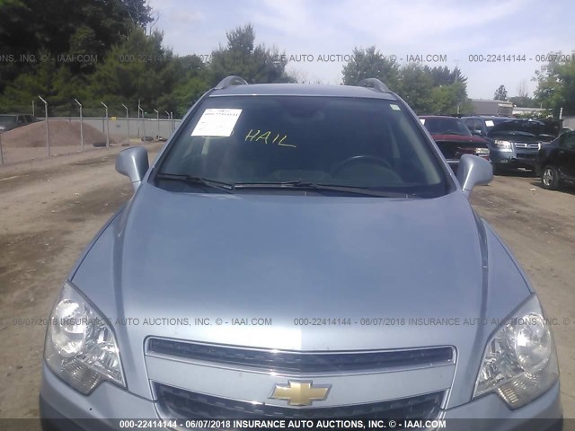 3GNAL2EK9DS631482 - 2013 CHEVROLET CAPTIVA LS 浅蓝色 照片 6