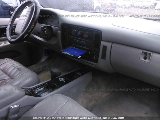 1G1BL52P4TR147406 - 1996 CHEVROLET CAPRICE / IMPALA CLASSIC/SS MAROON photo 5