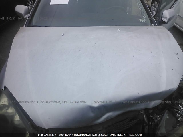JH4DC53036S019106 - 2006 ACURA RSX TYPE-S SILVER photo 10
