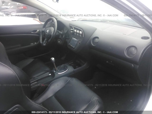 JH4DC53036S019106 - 2006 ACURA RSX TYPE-S SILVER photo 5