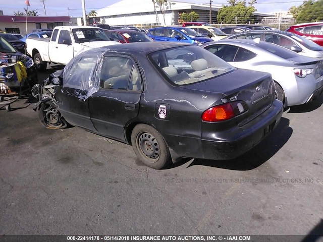 1NXBR12E6XZ178281 - 1999 TOYOTA COROLLA VE/CE/LE BLACK photo 3