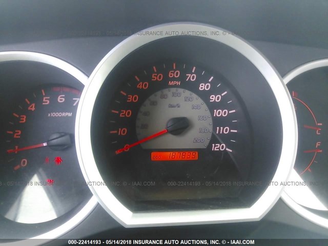 5TETU62N35Z032638 - 2005 TOYOTA TACOMA PRERUNNER ACCESS CAB WHITE photo 7