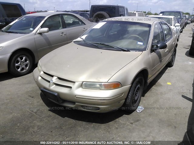 1B3EJ56H7WN251723 - 1998 DODGE STRATUS ES GOLD photo 2