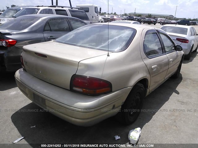 1B3EJ56H7WN251723 - 1998 DODGE STRATUS ES GOLD photo 4