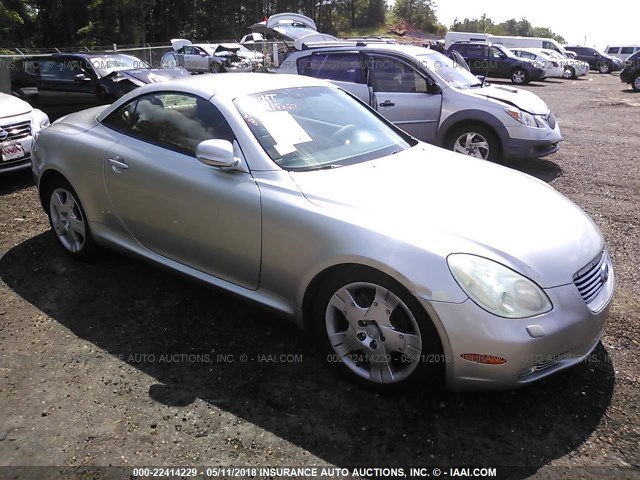 JTHFN48Y050071198 - 2005 LEXUS SC 430 SILVER photo 1