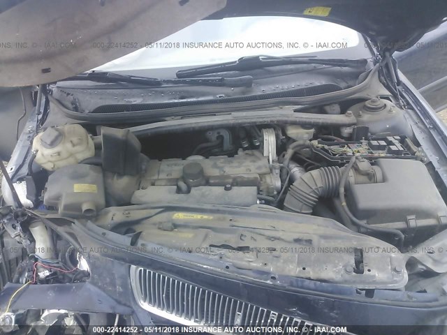 YV1SW61RX11137735 - 2001 VOLVO V70 BLUE photo 10