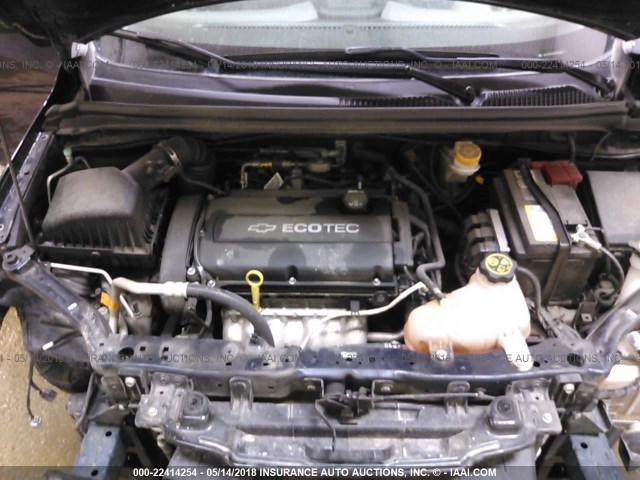 1G1JA6SH4F4158746 - 2015 CHEVROLET SONIC LS 蓝色 照片 10