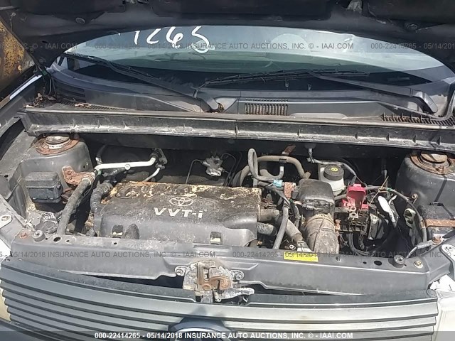 JTLKT324840161532 - 2004 TOYOTA SCION XB მწვანე ფოტო 10