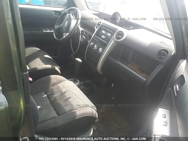 JTLKT324840161532 - 2004 TOYOTA SCION XB მწვანე ფოტო 5
