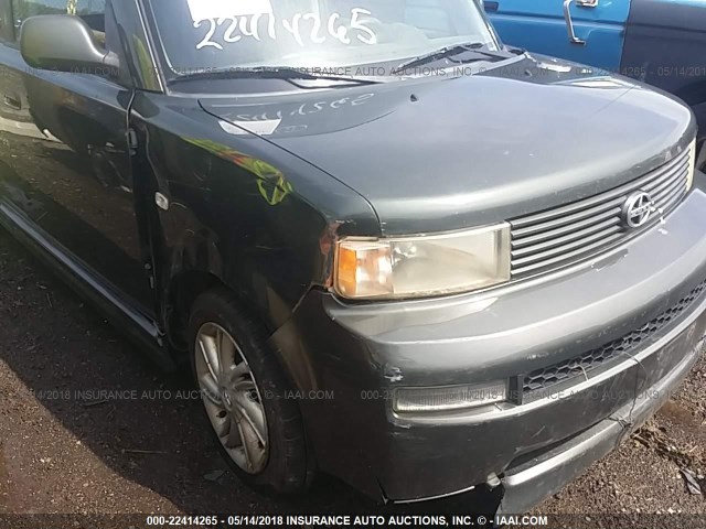 JTLKT324840161532 - 2004 TOYOTA SCION XB მწვანე ფოტო 6