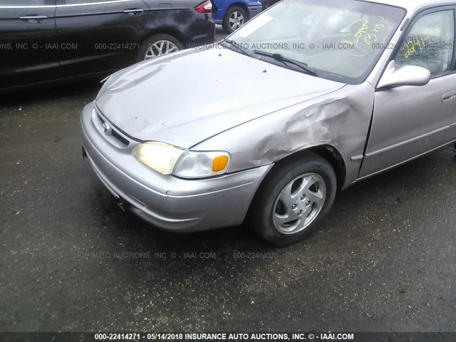 1NXBR18E8WZ125801 - 1998 TOYOTA COROLLA VE/CE/LE TAN photo 6