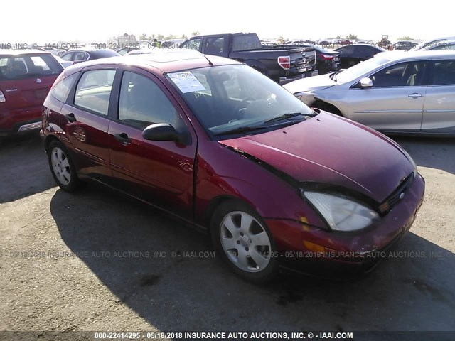 3FAFP37332R157733 - 2002 FORD FOCUS ZX5 RED photo 1