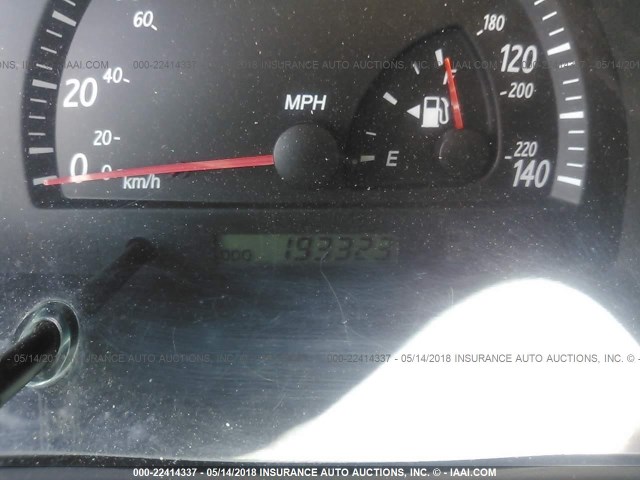 4T1BE32K52U616536 - 2002 TOYOTA CAMRY LE/XLE/SE ლურჯი ფოტო 7