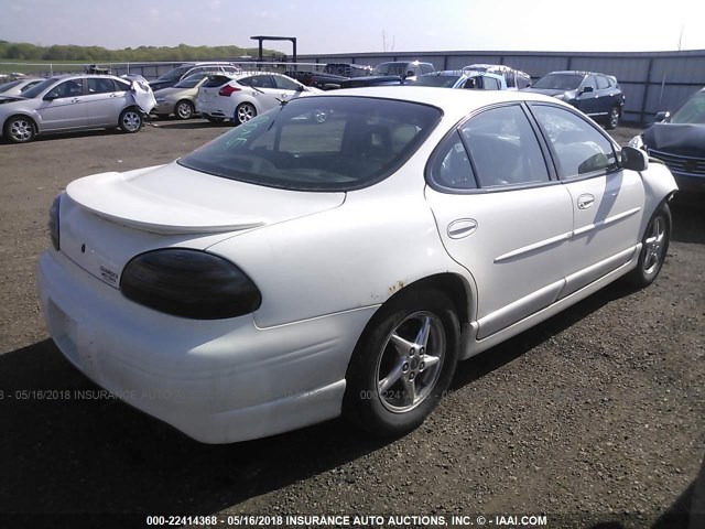 1G2WP52K62F180350 - 2002 PONTIAC GRAND PRIX GT WHITE photo 4