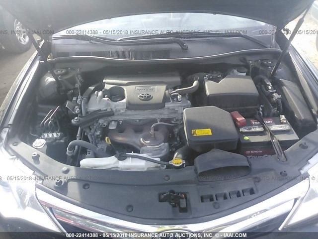 4T4BF1FK9CR245867 - 2012 TOYOTA CAMRY SE/LE/XLE 黑色 照片 10