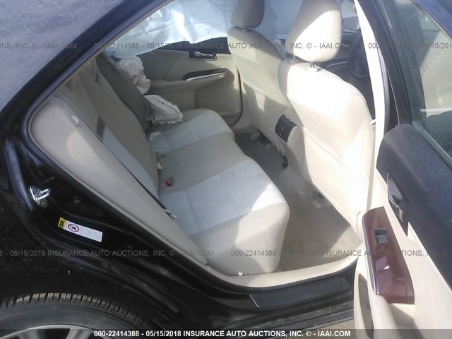 4T4BF1FK9CR245867 - 2012 TOYOTA CAMRY SE/LE/XLE 黑色 照片 8