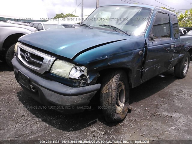 4F4ZR47E94TM04741 - 2004 MAZDA B4000 CAB PLUS TEAL photo 6