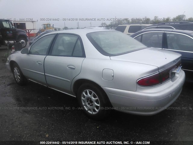 2G4WS52J531184766 - 2003 BUICK CENTURY CUSTOM SILVER photo 3