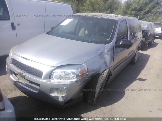 1GNDV23148D163054 - 2008 CHEVROLET UPLANDER LS GRAY photo 2