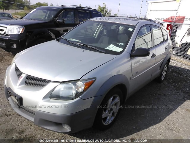 5Y2SN64L93Z440400 - 2003 PONTIAC VIBE GT SILVER photo 2