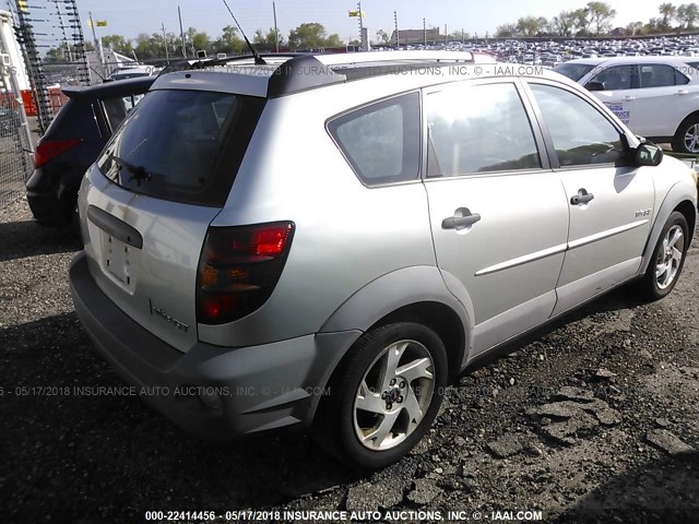 5Y2SN64L93Z440400 - 2003 PONTIAC VIBE GT SILVER photo 4