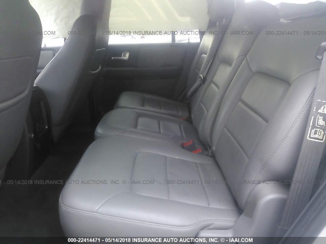 1FMFU15L63LB55156 - 2003 FORD EXPEDITION XLT GRAY photo 8