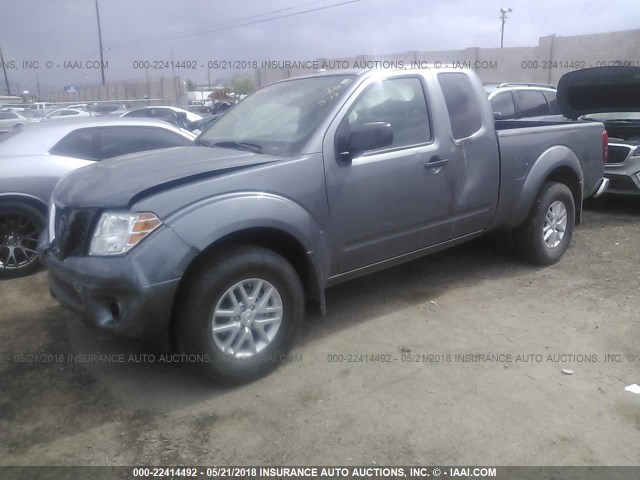 1N6AD0CW7HN751925 - 2017 NISSAN FRONTIER SV/PRO-4X GRAY photo 2