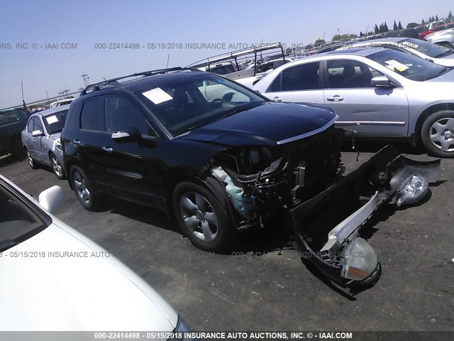 5J8TB18529A002693 - 2009 ACURA RDX TECHNOLOGY BLACK photo 1