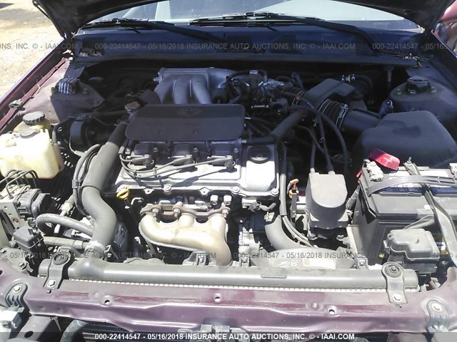 4T1BF28K7YU941972 - 2000 TOYOTA CAMRY LE/XLE Kastanienbraun Foto 10